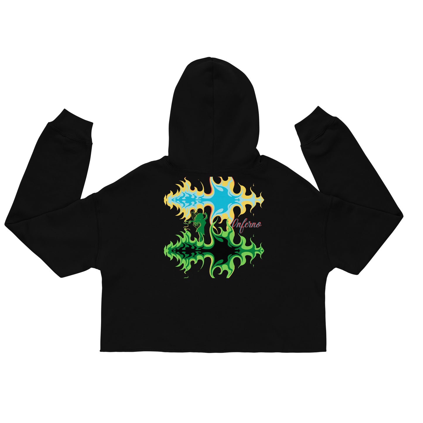 Inferno - Crop Hoodie